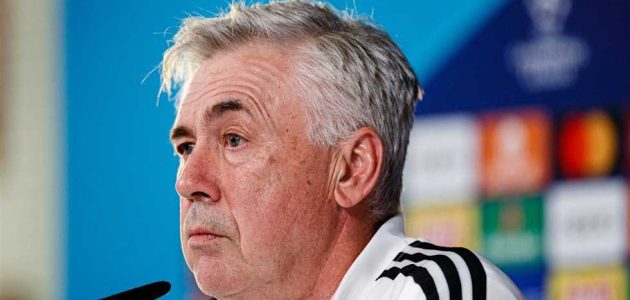 مؤتمر أنشيلوتي: الضغط ليس أفضل وسيلة للتغلب على برشلونة.. وبنزيمة عاد