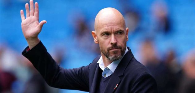 تين هاج: مانشستر يسير في الطريق الصحيح.. والقانون يؤكد صحة هدف برونو