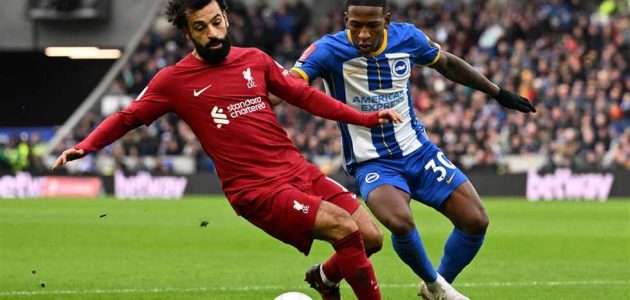 مباشر – كأس الاتحاد الإنجليزي – برايتون (1)-(1) ليفربول.. 5 دقائق أخيرة