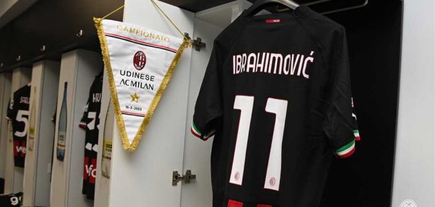 تشكيل ميلان – إبراهيموفيتش القائد يبدأ أساسيا لأول مرة منذ 419 يوما أمام أودينيزي